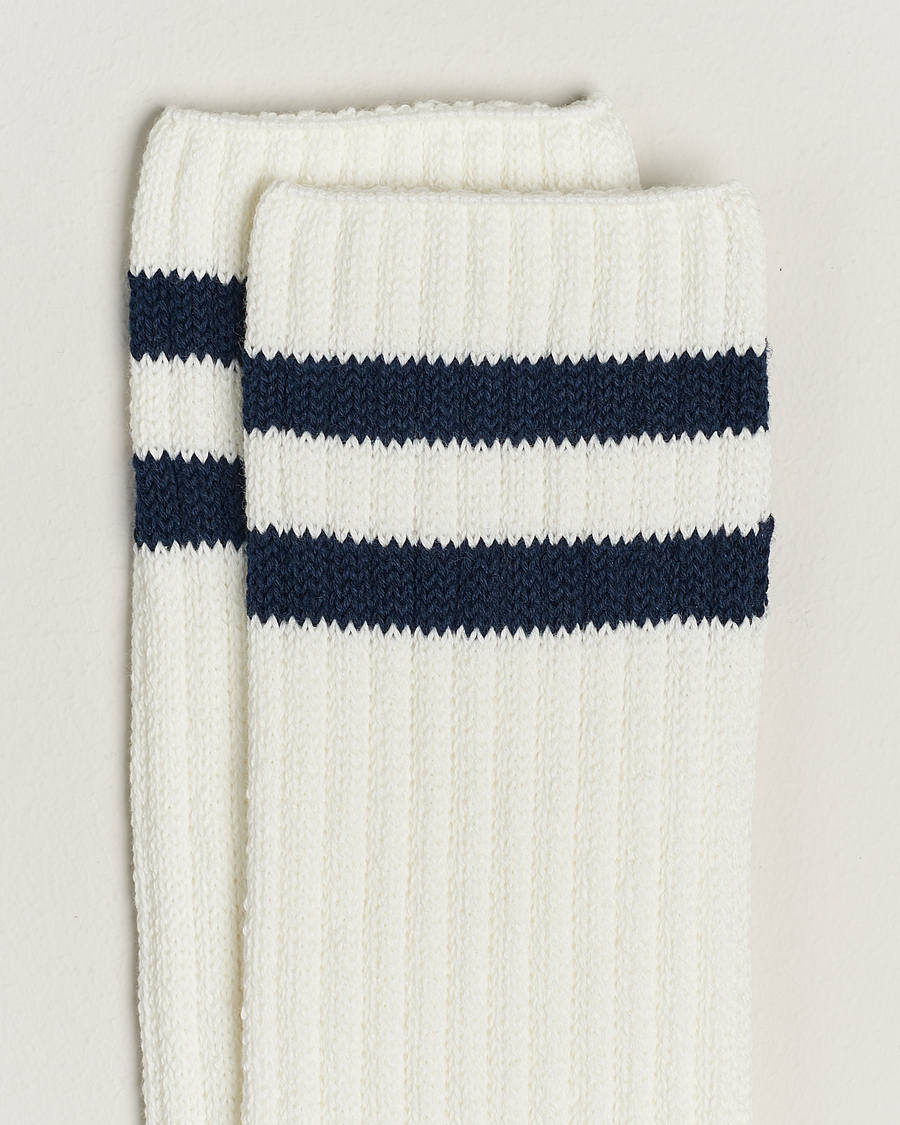 Men | Underwear & Socks | BEAMS PLUS | BEAMS PLUSSchool Boy SocksWhite/Navy