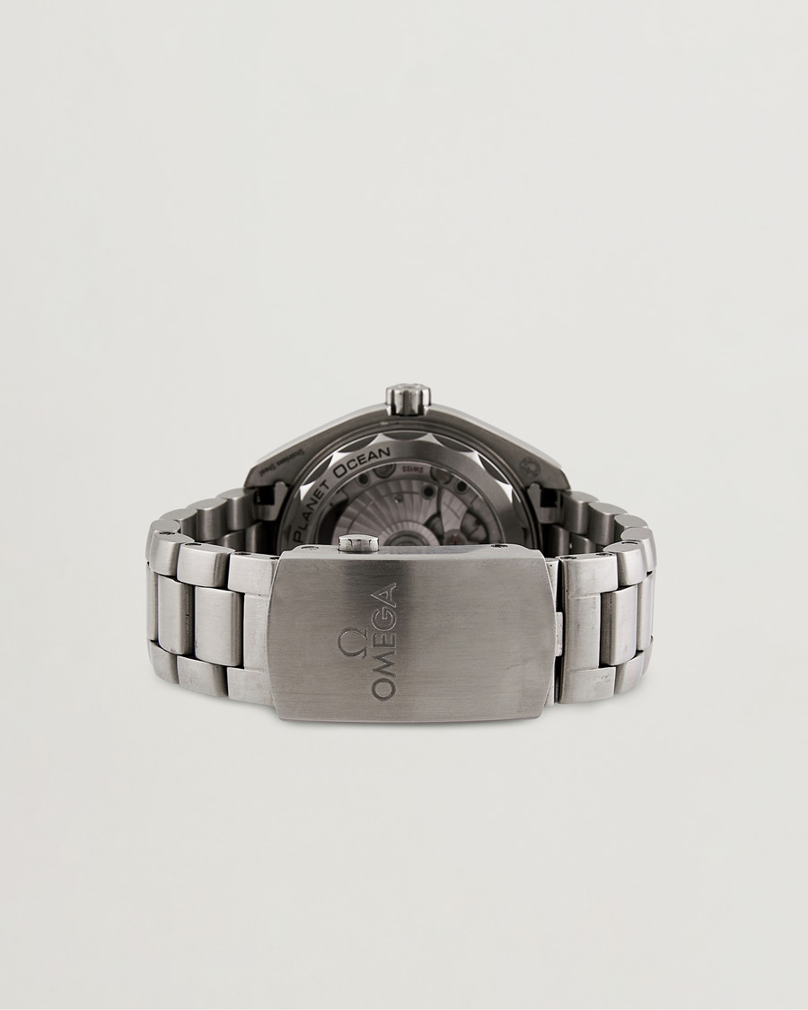 Men | Omega Pre-Owned Seamaster Planet Ocean 21530402001001 Steel Black | Omega Pre-Owned | Seamaster Planet Ocean 21530402001001 Steel Black
