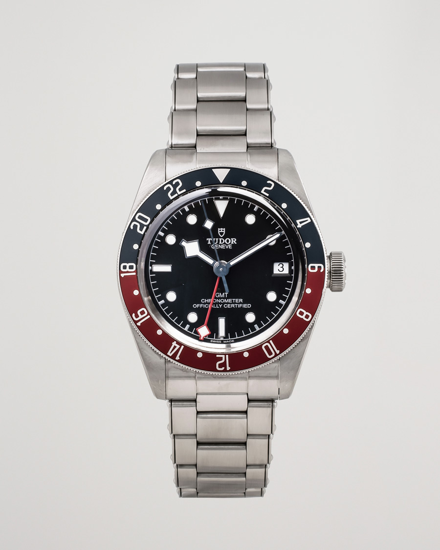 Men | Tudor Pre-Owned Black Bay GMT 79830 RB Steel Black | Tudor Pre-Owned | Black Bay GMT 79830 RB Steel Black