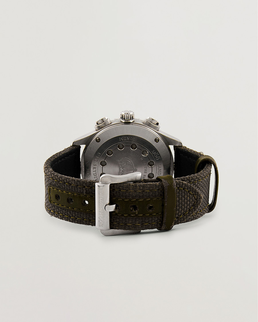 Men | Sjöö Sandström Pre-Owned UTC Skydiver 017401 Steel Black | Sjöö Sandström Pre-Owned | UTC Skydiver 017401 Steel Black