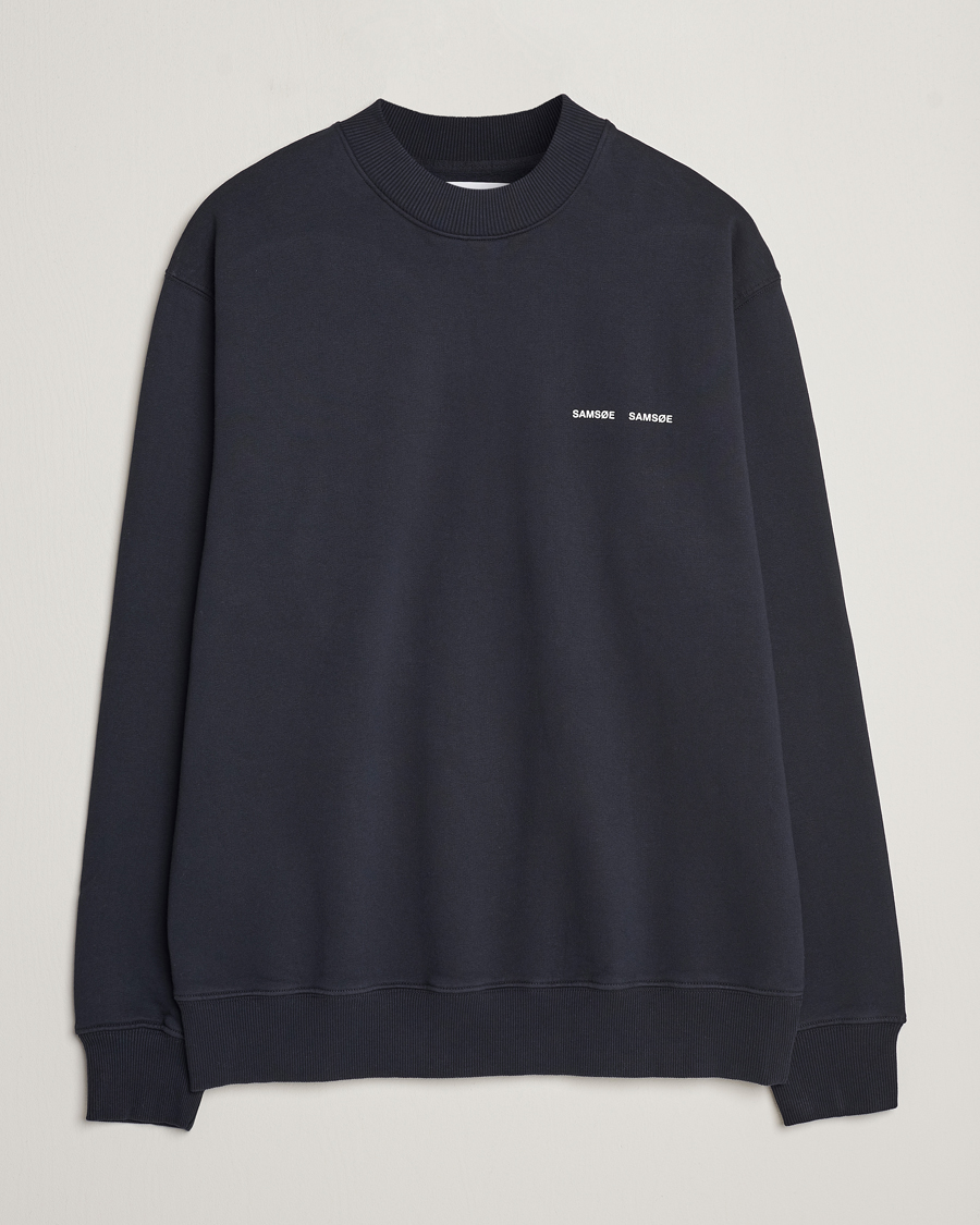 Men | Sweaters & Knitwear | Samsøe Samsøe | Norsbro Crew Neck Sweatshirt Sky Captian