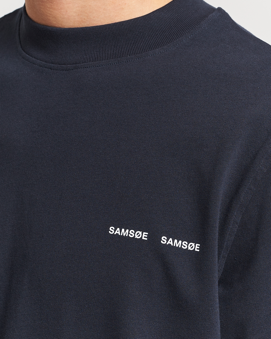 Men | T-Shirts | Samsøe Samsøe | Norsbro Organic Cotton T-shirt Sky Captian