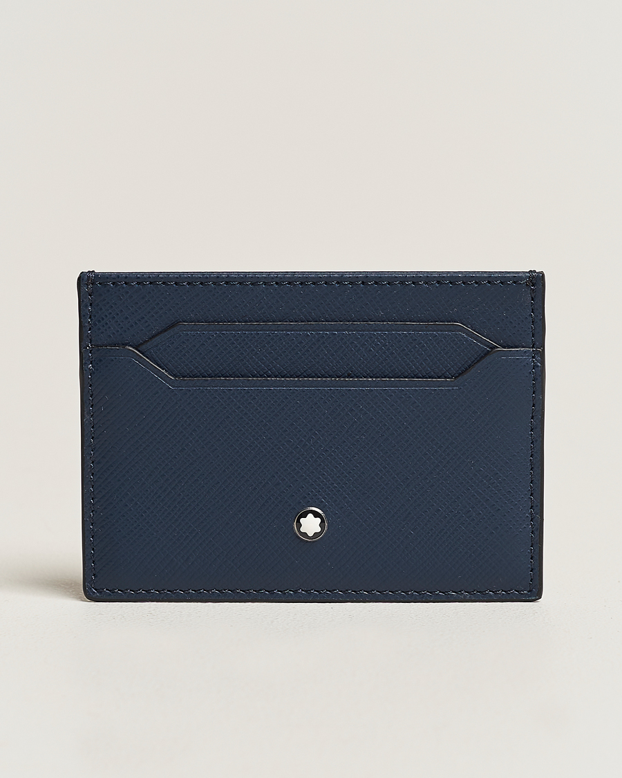 Men | Wallets | Montblanc | Sartorial Card Holder 5cc Ink Blue