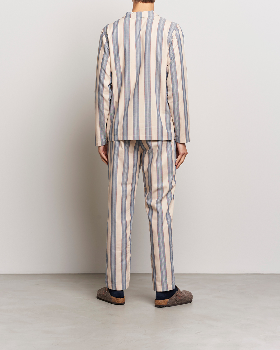 Men | Pyjamas & Robes | Nufferton | Uno Old School Pyjama Set Beige/Blue