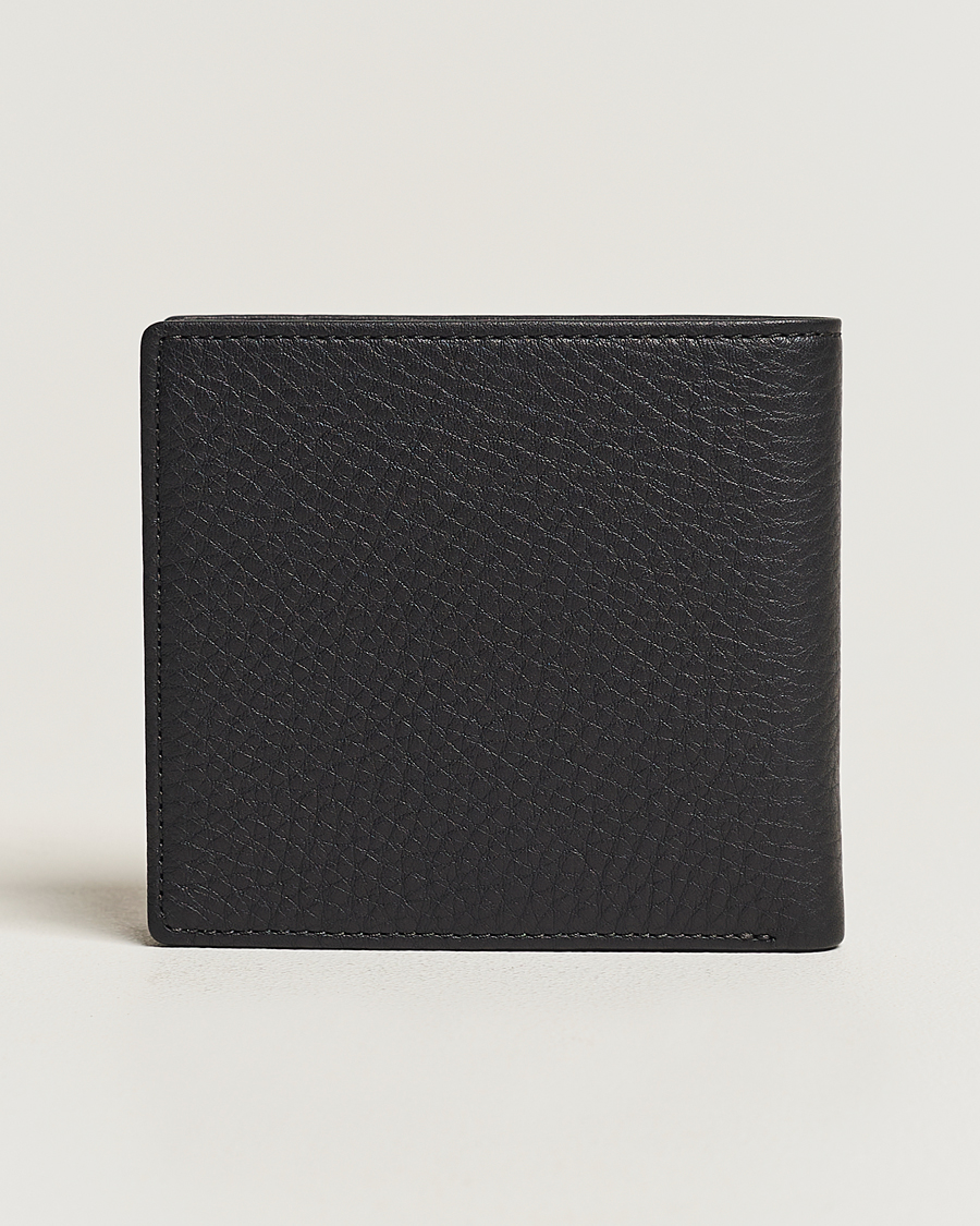 Men | Wallets | Canali | Grain Leather Wallet Black