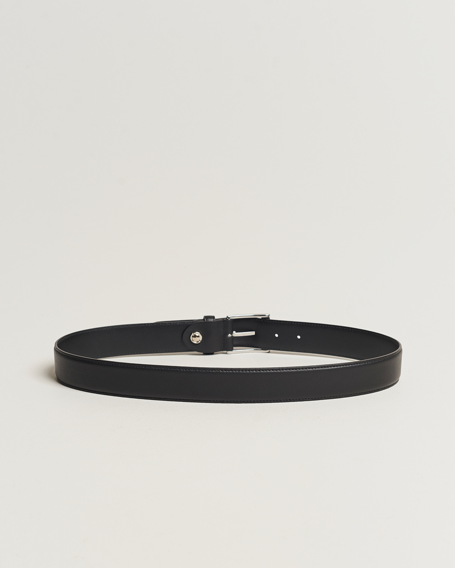 Men | Belts | Canali | Leather Belt Black Calf