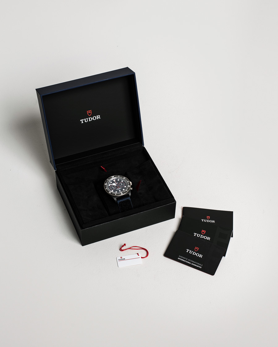 Men | Tudor Pre-Owned FXD Chrono Alinghi Red Bull Racing Steel Blue | Tudor Pre-Owned | FXD Chrono Alinghi Red Bull Racing Steel Blue