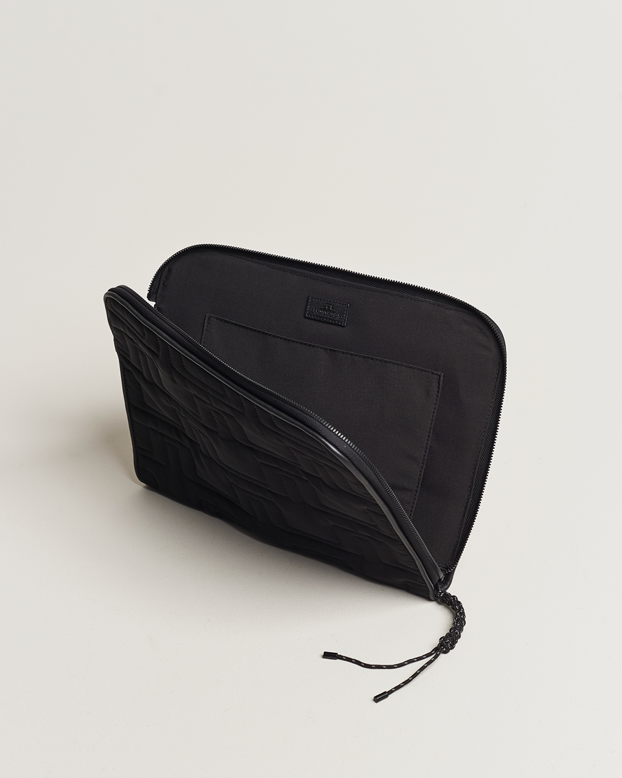 Men | Bags | J.Lindeberg | Padded Laptop Case Black