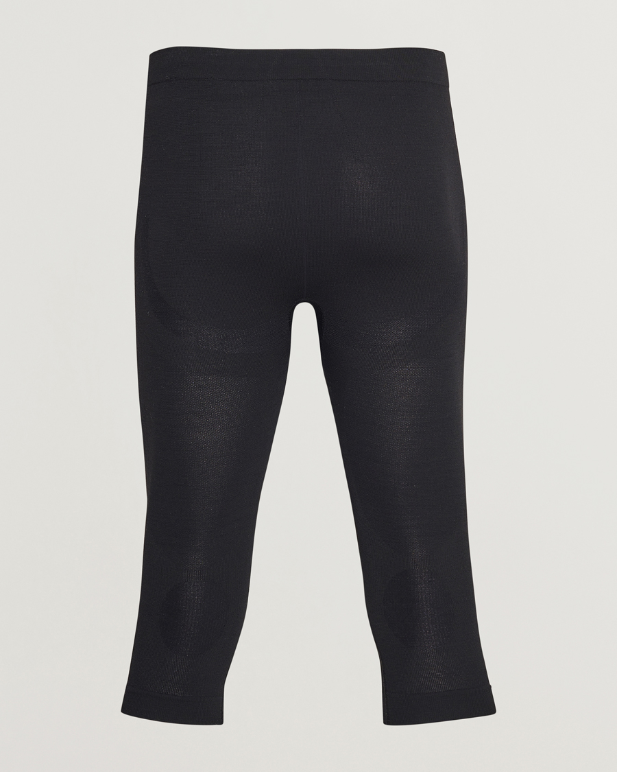 Men | Trousers | Falke | Sport 3/4 Tights Wool Tech Light Black