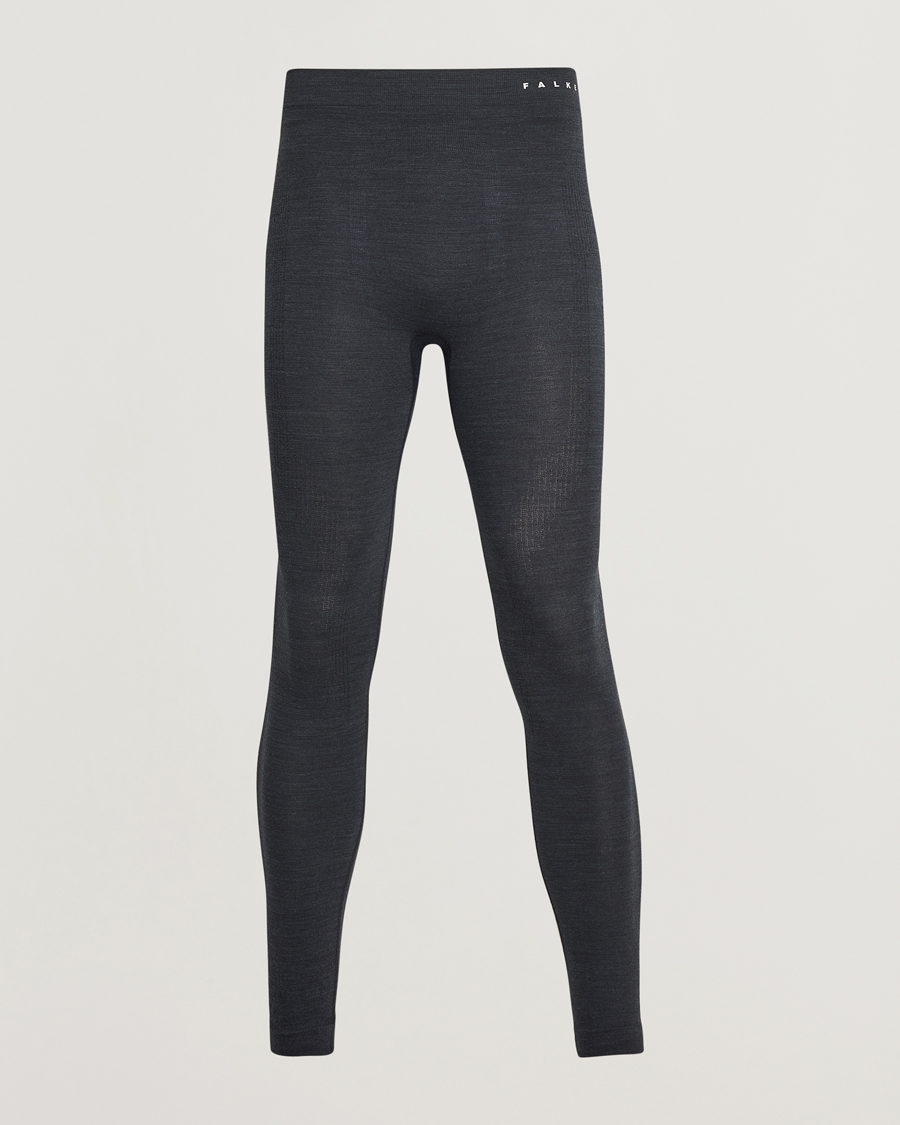 Men | Underwear & Socks | Falke Sport | Falke Wool Tech Tights Black