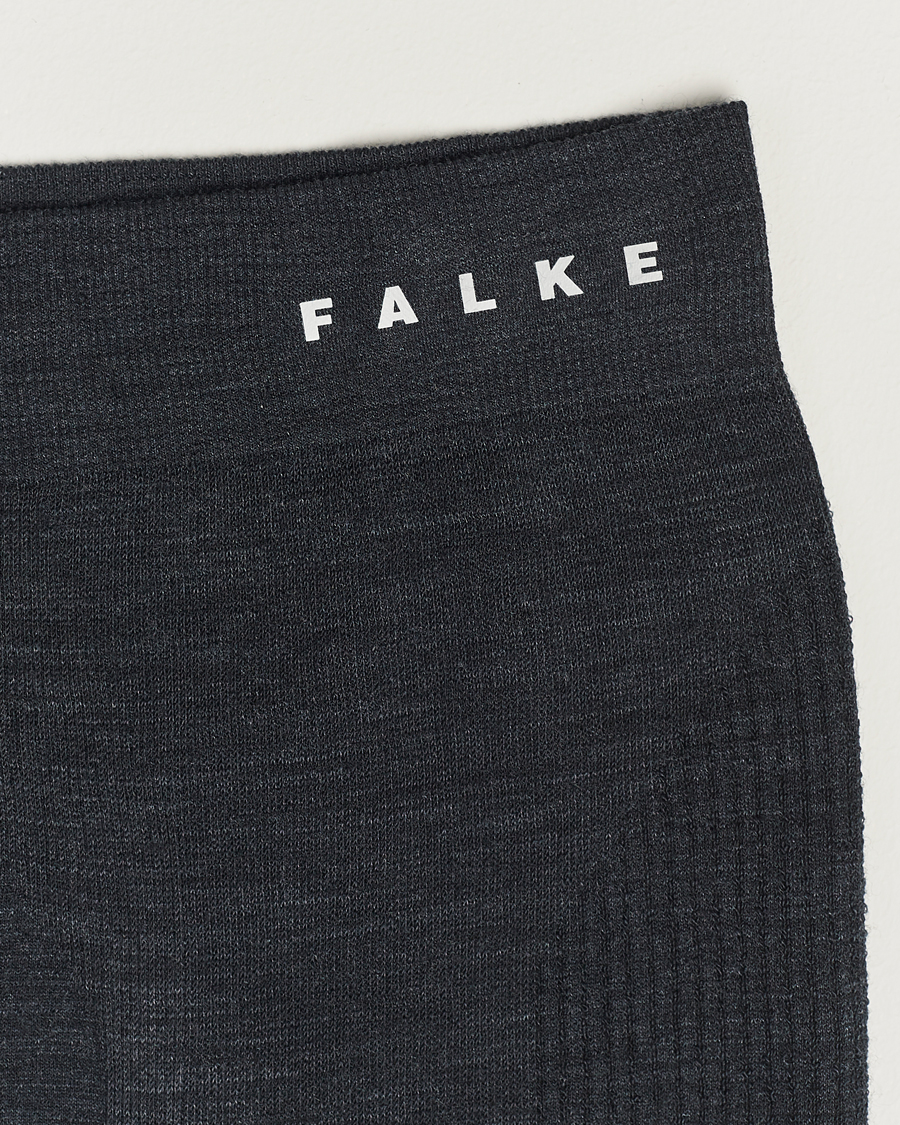 Men | Underwear & Socks | Falke | Wool Tech Tights Black