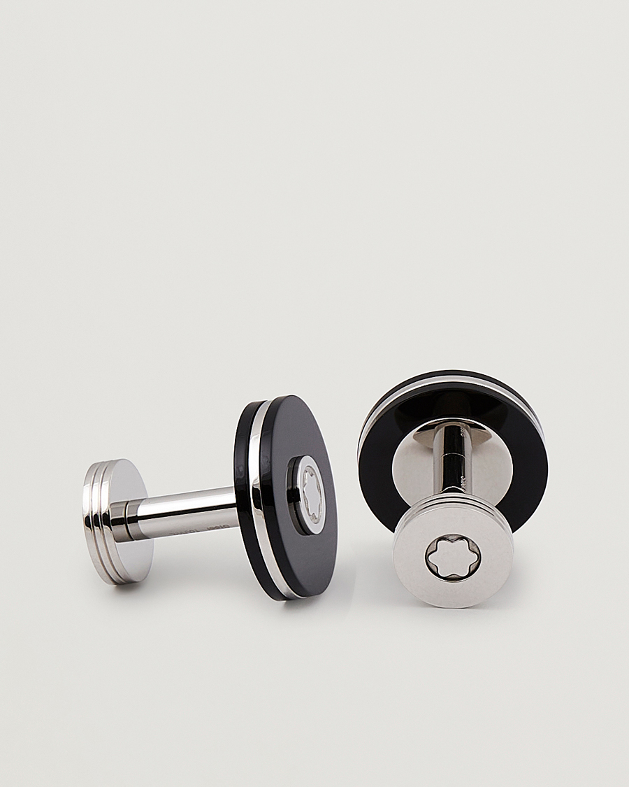 Men | Cufflinks | Montblanc | Cufflinks Steel Black
