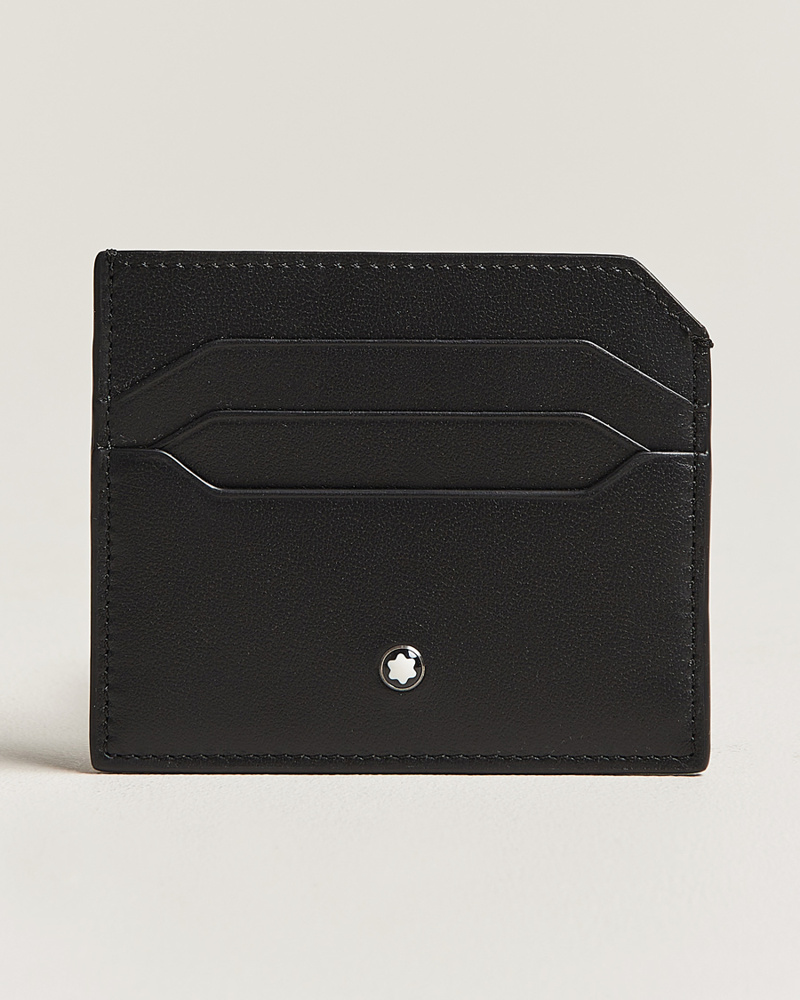 Men | Wallets | Montblanc | Selection Soft Card Holder 6bcc Black