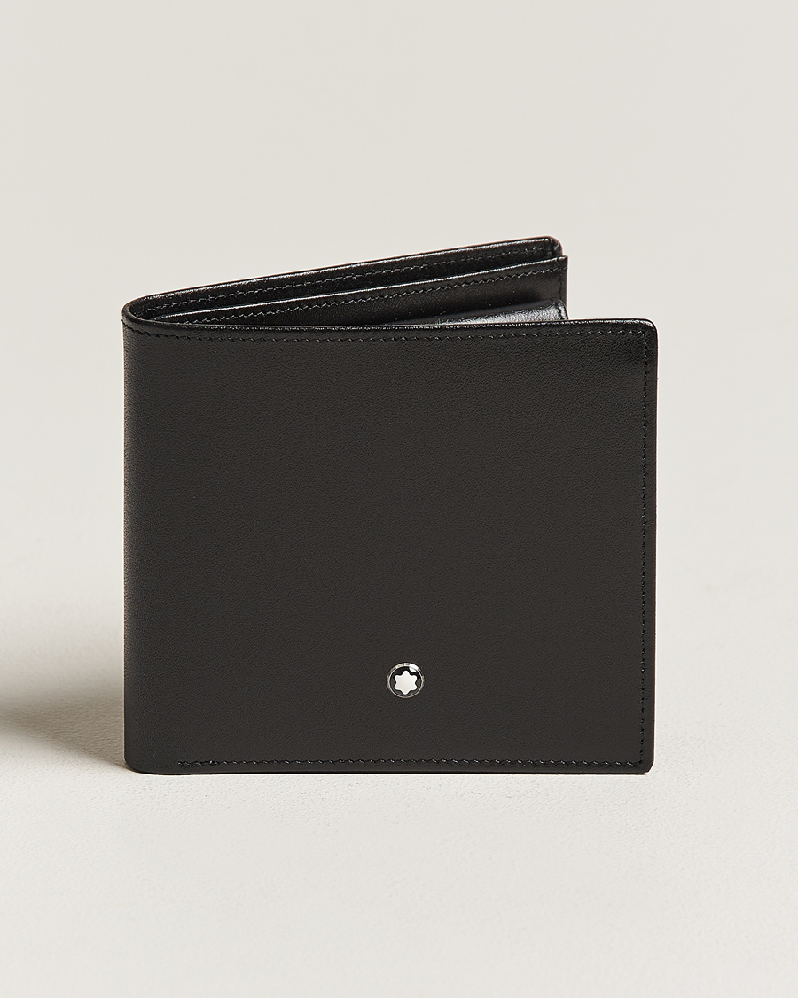 Men | Montblanc Meisterstück Wallet 4cc Coin Case Black | Montblanc | Meisterstück Wallet 4cc Coin Case Black