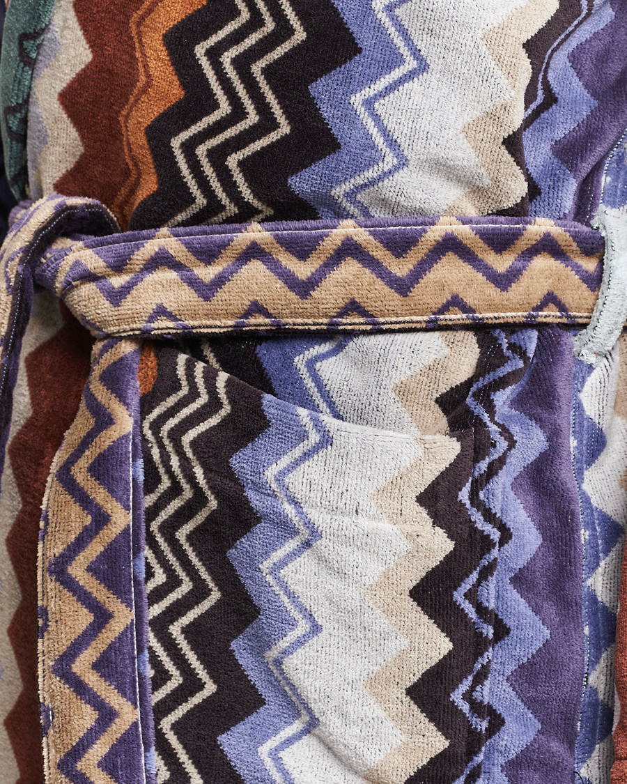 Men | Pyjamas & Robes | Missoni Home | Giacomo Bathrobe Verde Multi