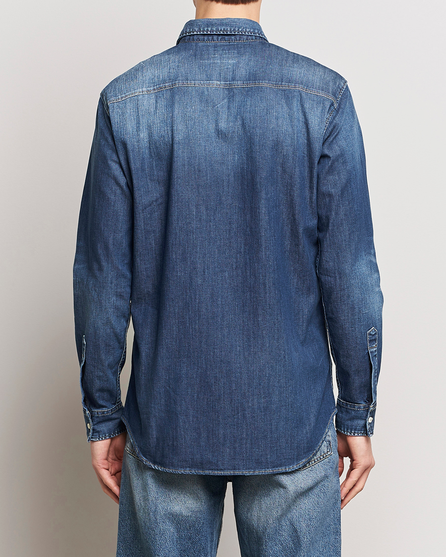 Men | Shirts | Dsquared2 | Relax Dan Denim Shirt Blue