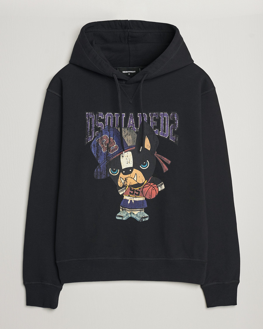 Men | Sweaters & Knitwear | Dsquared2 | Cool Fit Hoodie Black