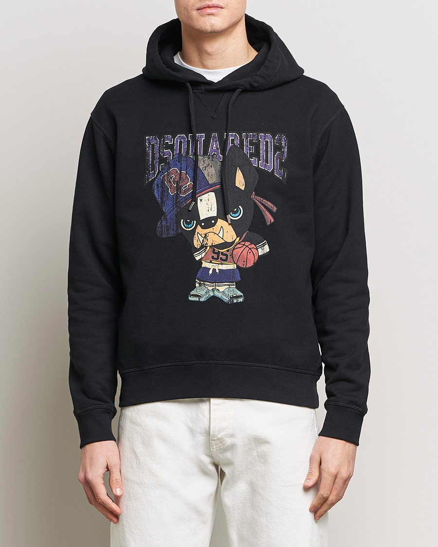 Men | Sweaters & Knitwear | Dsquared2 | Cool Fit Hoodie Black