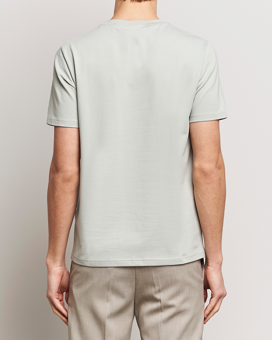 Men | T-Shirts | Filippa K | Soft Lycra T-Shirt Green Grey