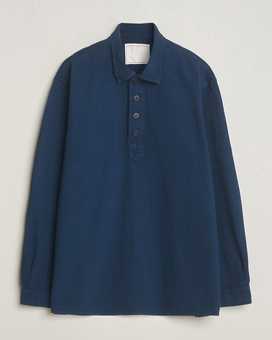 Men | Shirts | Jeanerica | Lala Popover Shirt Dark Navy