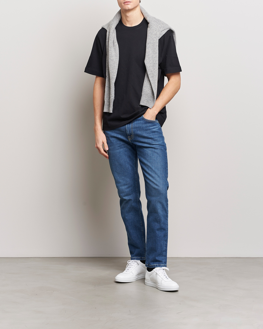 Men | Jeans | Jeanerica | TM005 Tapered Jeans Tom Mid Blue Wash