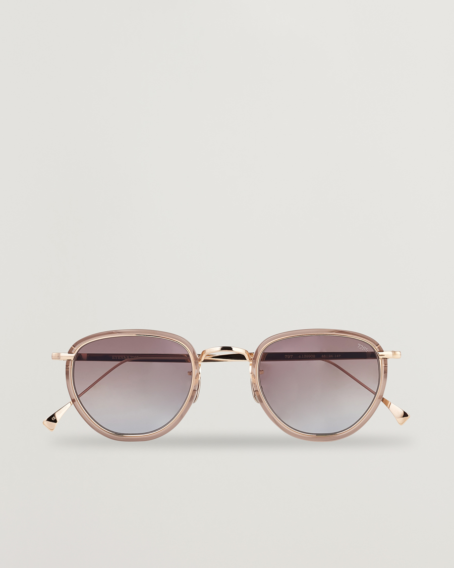 Men | Sunglasses | EYEVAN 7285 | 797 Sunglasses Brown Transparent