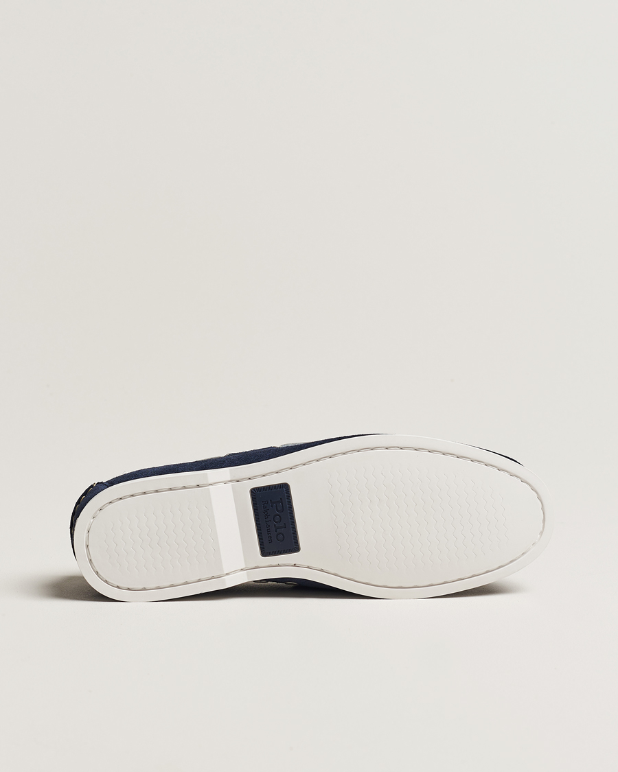 Men | Polo Ralph Lauren Merton Suede Boat Shoe Hunter Navy | Polo Ralph Lauren | Merton Suede Boat Shoe Hunter Navy