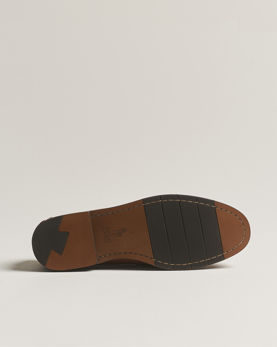Men | Loafers | Polo Ralph Lauren | Leather Penny Loafer Tan