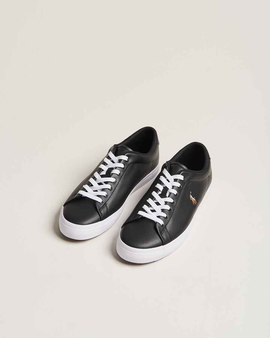Men | Sneakers | Polo Ralph Lauren | Longwood Leather Sneaker Black/Multi