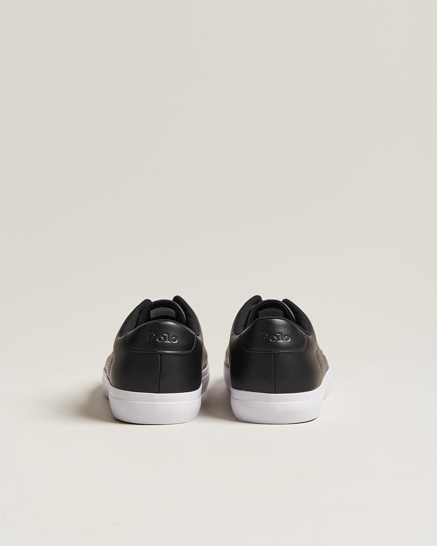 Men | Sneakers | Polo Ralph Lauren | Longwood Leather Sneaker Black/Multi