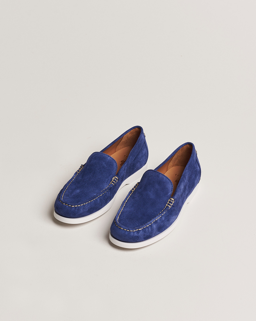 Men | Loafers | Polo Ralph Lauren | Merton Casual Suede Loafer Newport Navy