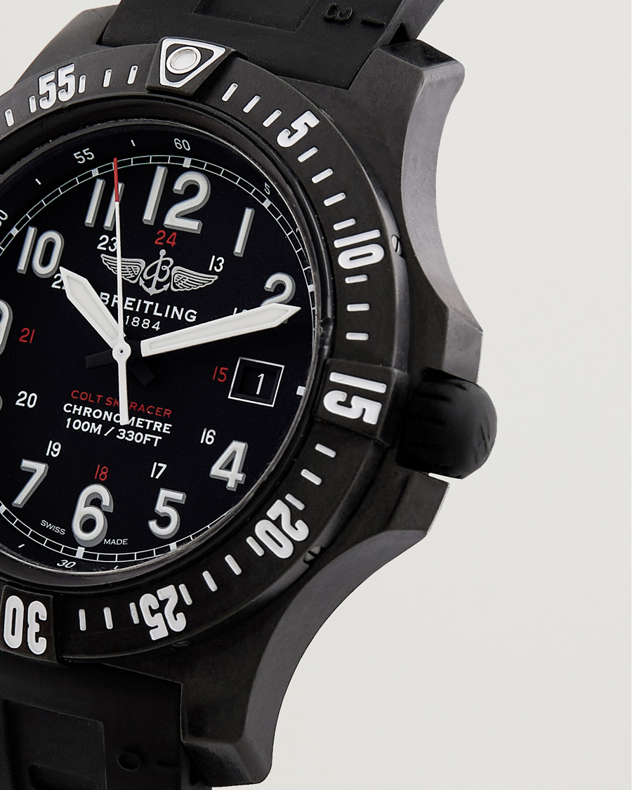 Men | Breitling Pre-Owned Colt Skyracer X74320E4 Steel Black | Breitling Pre-Owned | Colt Skyracer X74320E4 Steel Black