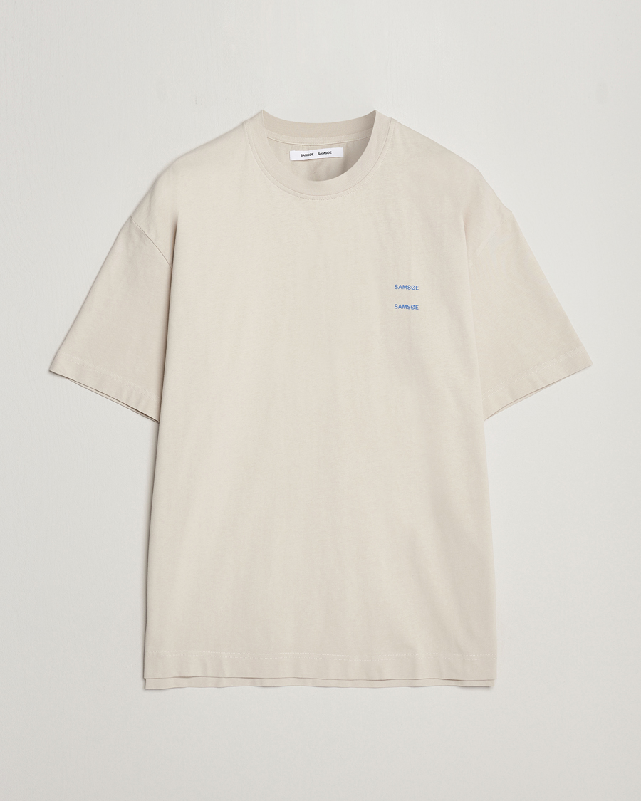 Men | T-Shirts | Samsøe Samsøe | Joel Organic Cotton T-Shirt Moonstruck