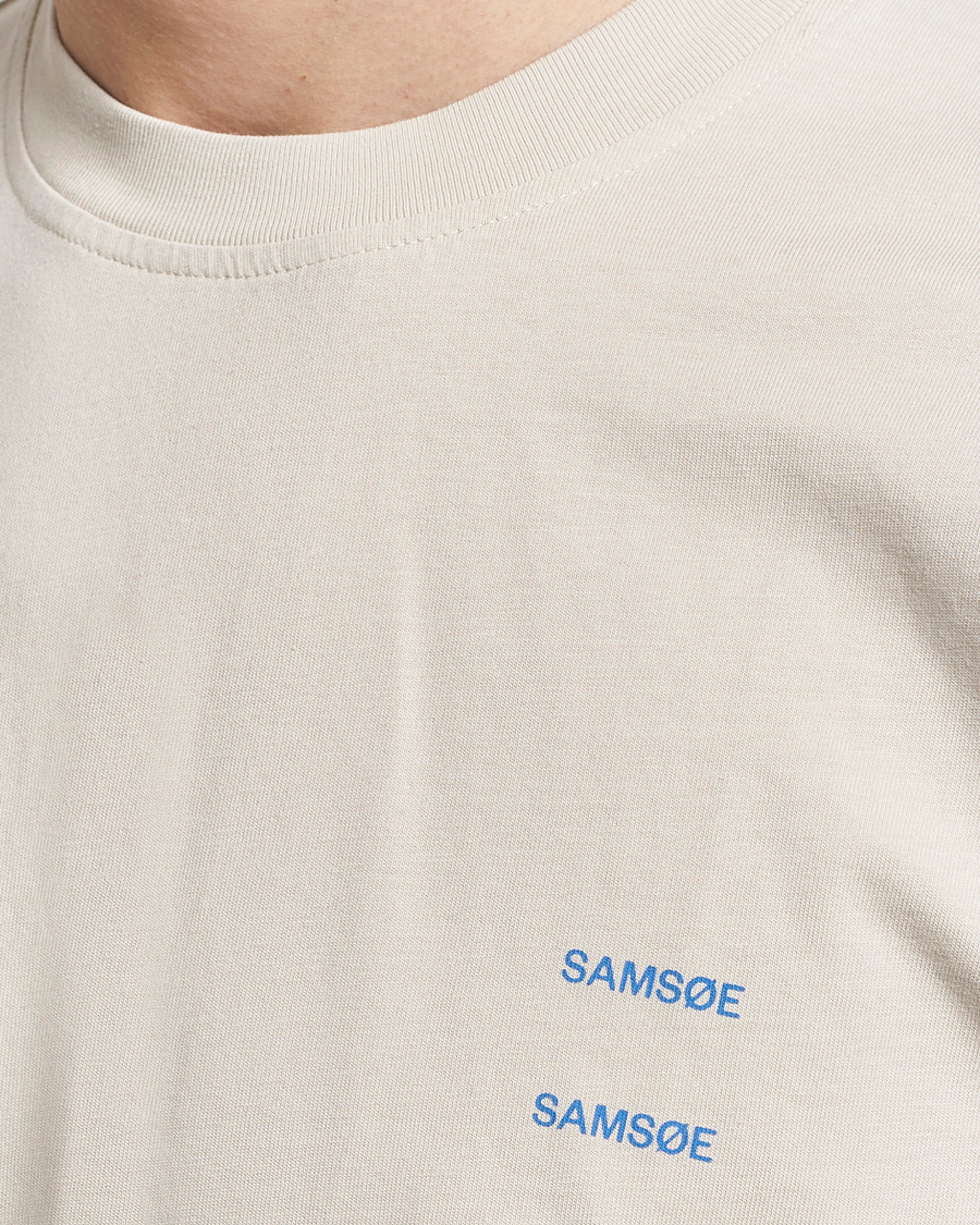 Men | T-Shirts | Samsøe Samsøe | Joel Organic Cotton T-Shirt Moonstruck