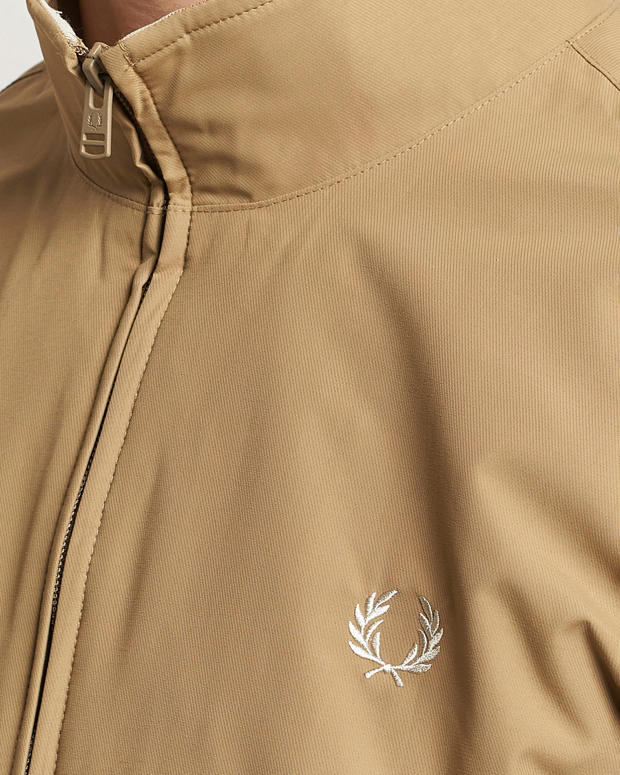 Men | Coats & Jackets | Fred Perry | Brentham Jacket Warm Stone
