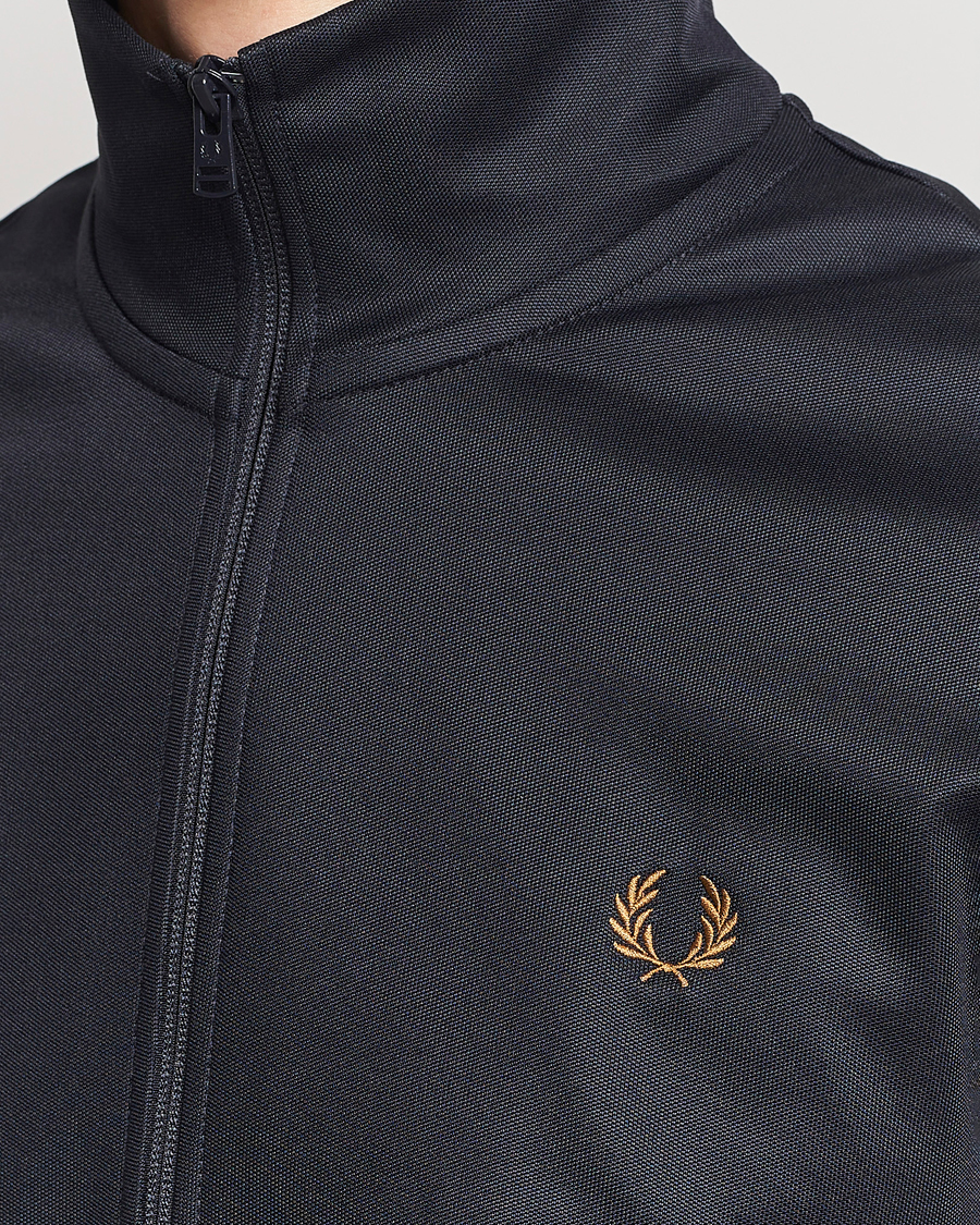 Men | Sweaters & Knitwear | Fred Perry | Track Jacket Navy