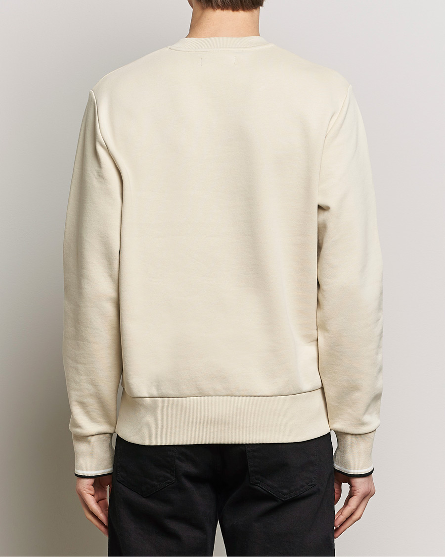 Men | Sweaters & Knitwear | Fred Perry | Crew Neck Sweatshirt Oatmeal
