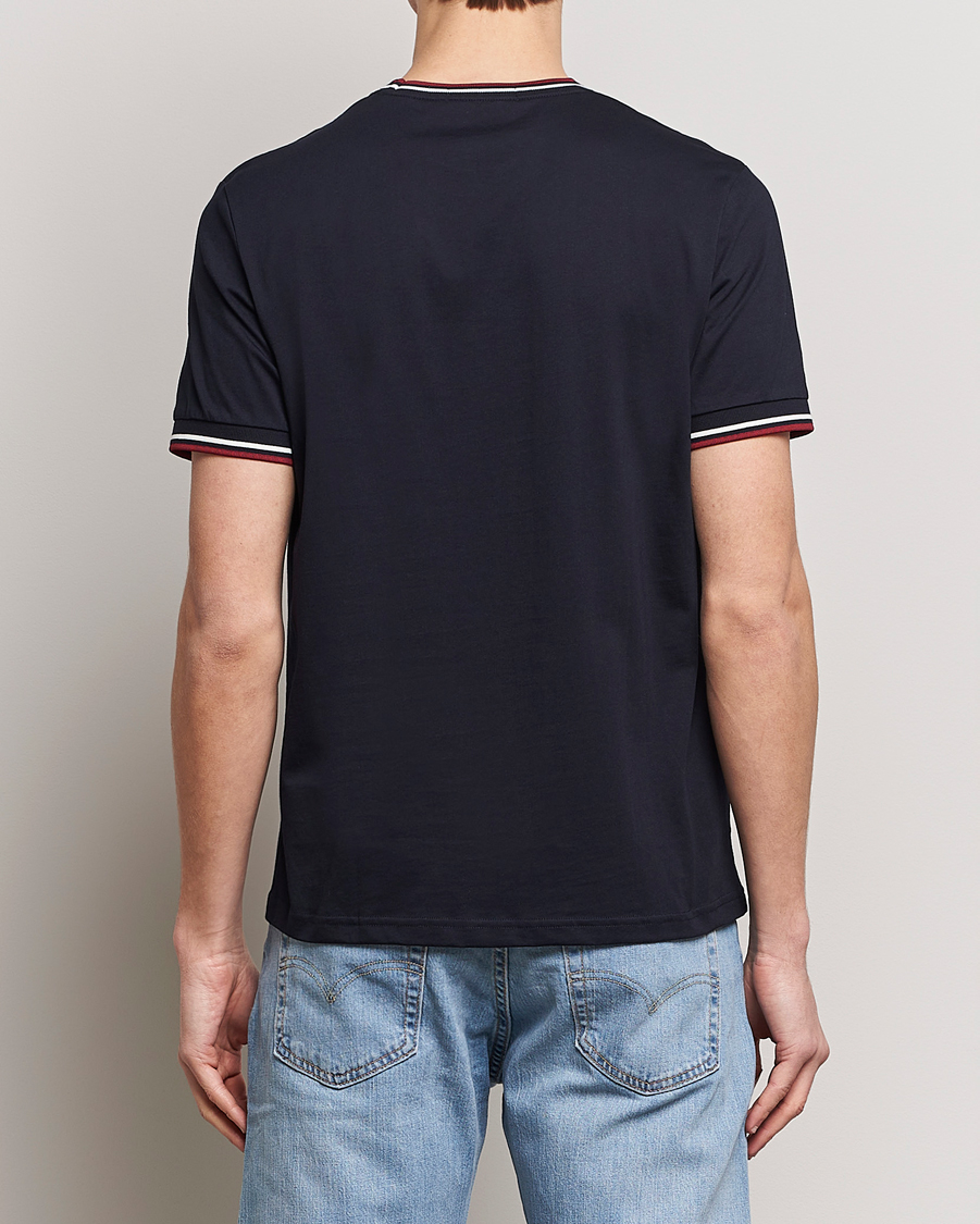 Men | T-Shirts | Fred Perry | Twin Tipped T-Shirt Navy