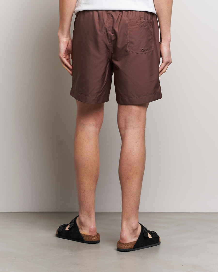 Men | Swimwear | Fred Perry | Classic Swimshorts Brick Red