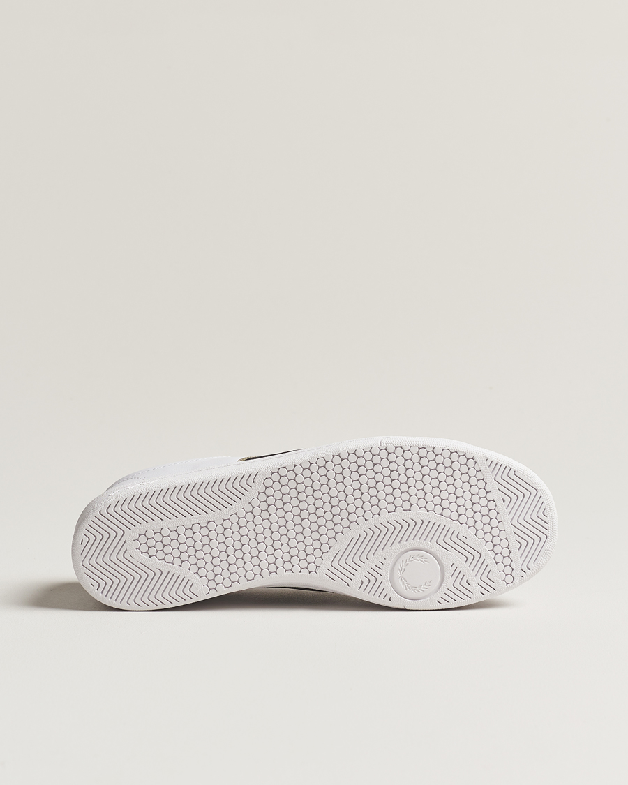 Men | Fred Perry B721 Leather Sneaker White/Warm Grey | Fred Perry | B721 Leather Sneaker White/Warm Grey