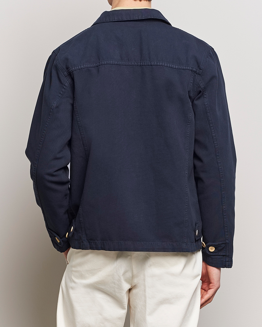Men | Shirts | Armor-lux | Veste Pecheur Heritage Overshirt Deep Marine