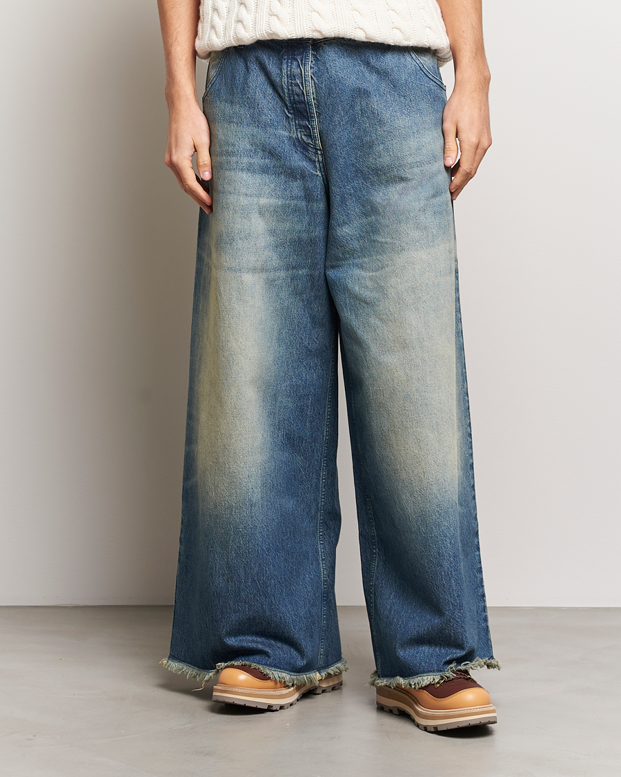 Men | Jeans | Moncler Genius | Wide Jeans Mid Blue