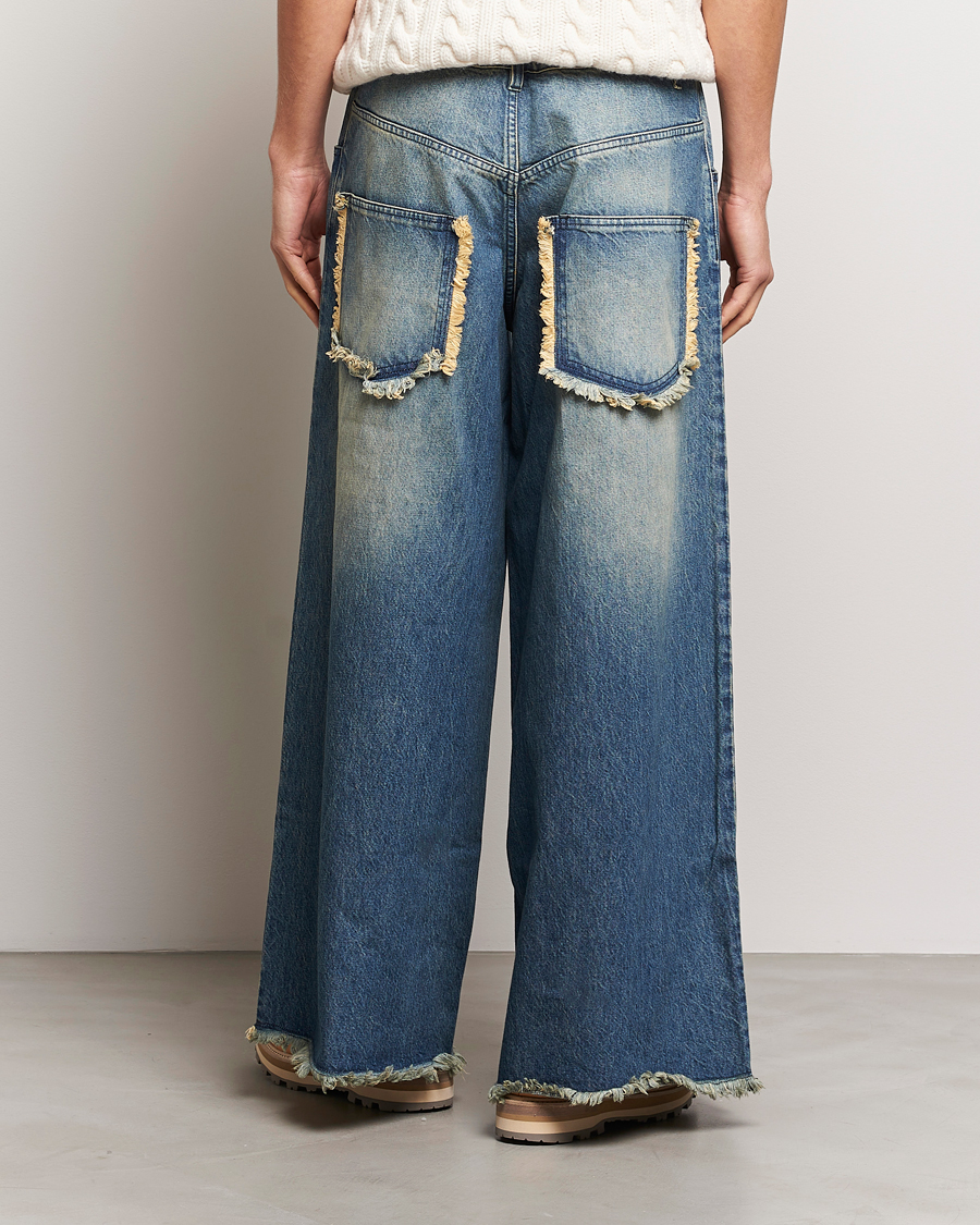 Men | Jeans | Moncler Genius | Wide Jeans Mid Blue