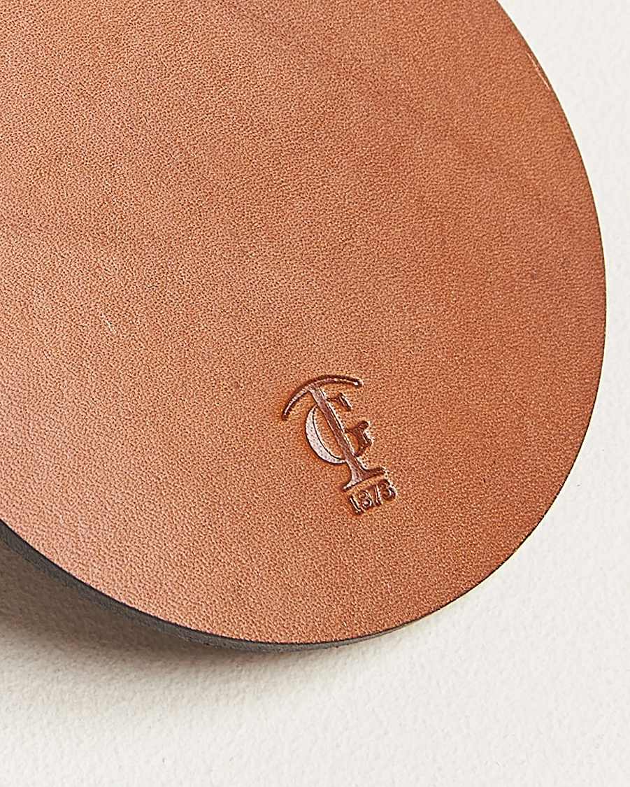 Men | Home | Tärnsjö Garveri | Leather Coaster Set 006 Light Brown