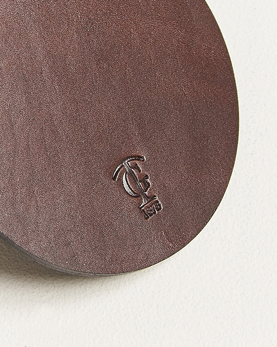Men | Home | Tärnsjö Garveri | Leather Coaster Set 006 Dark Brown