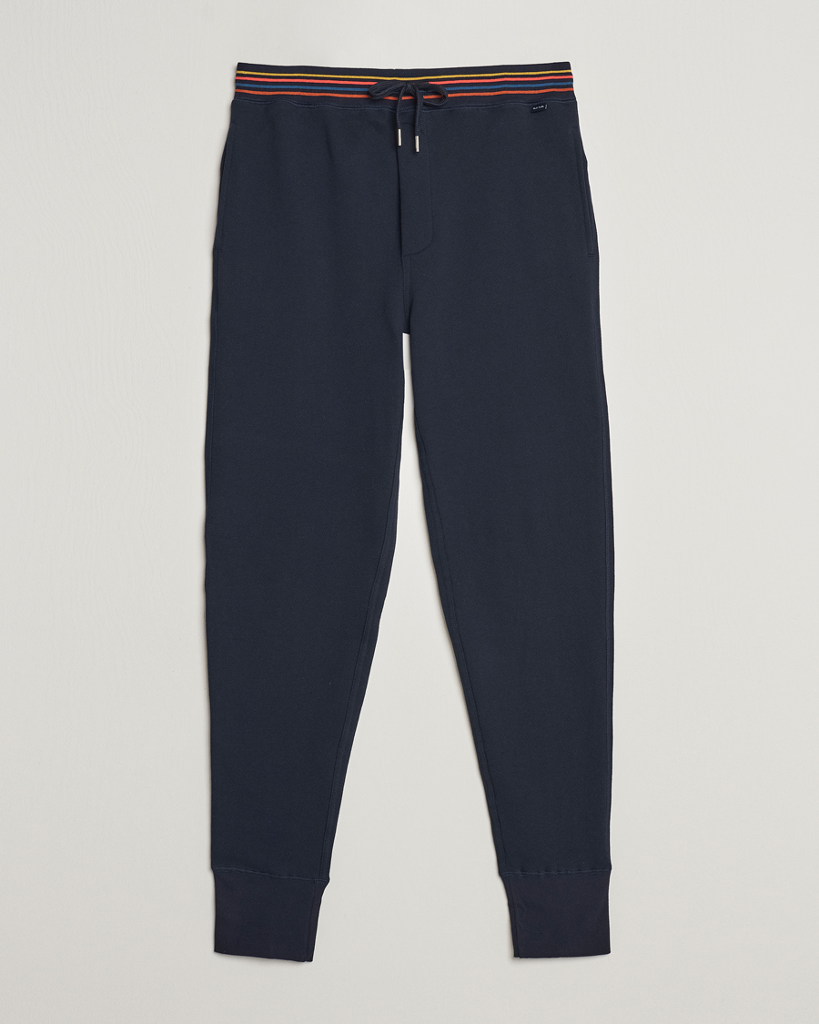 Men | Trousers | Paul Smith | Artist Rib Sweatpants Navy