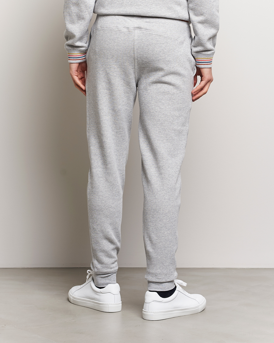 Men | Trousers | Paul Smith | Artist Rib Sweatpants Grey Melange