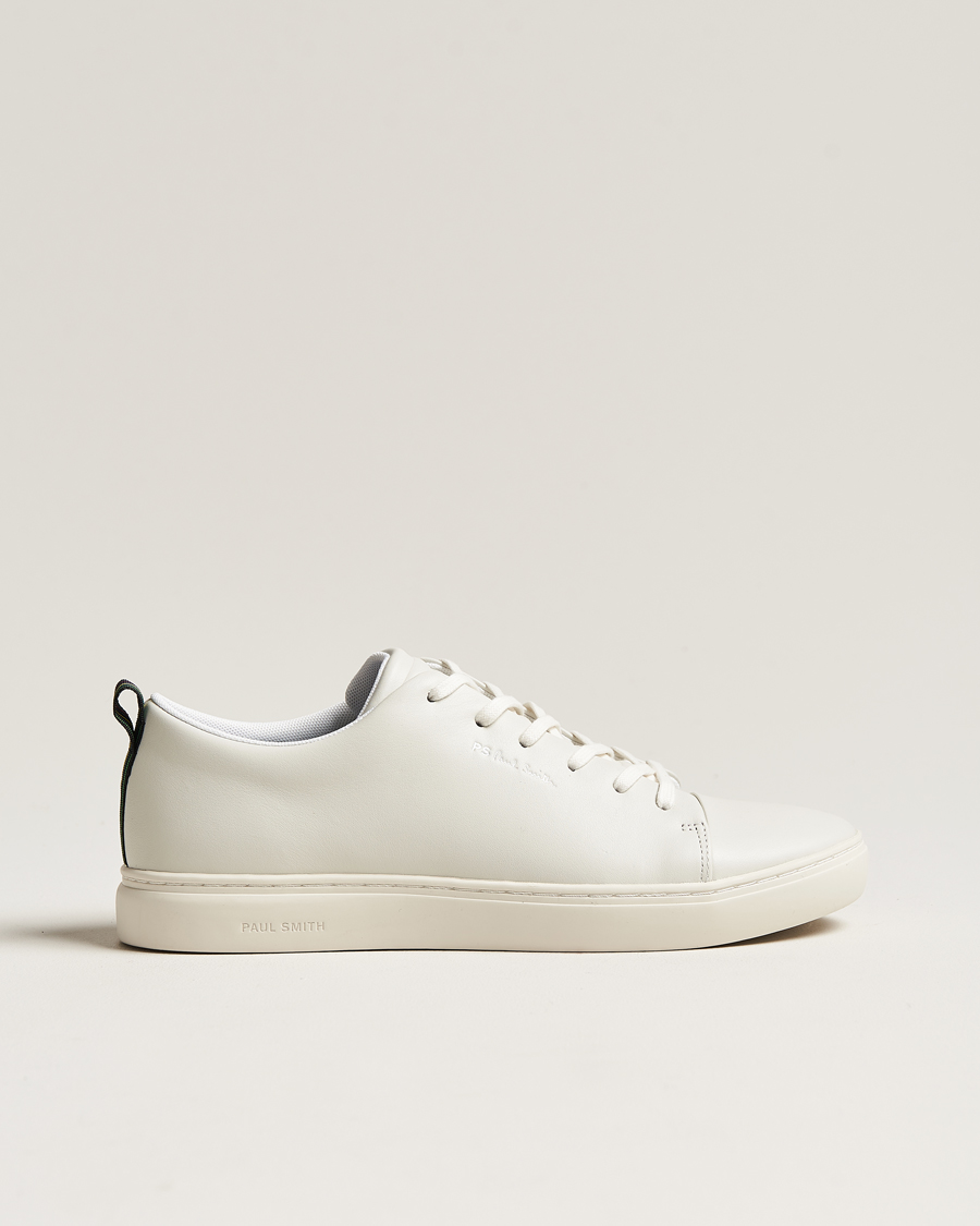 Men | Sneakers | PS Paul Smith | Lee Cap Toe Leather Sneaker White