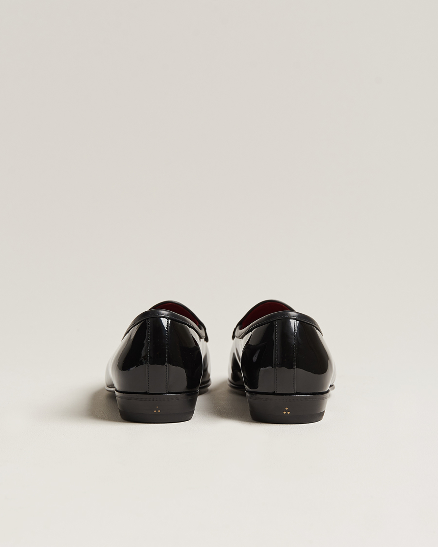 Men | Patent-Leather Shoes | Baudoin & Lange | Sagan Patent Loafers Black Calf