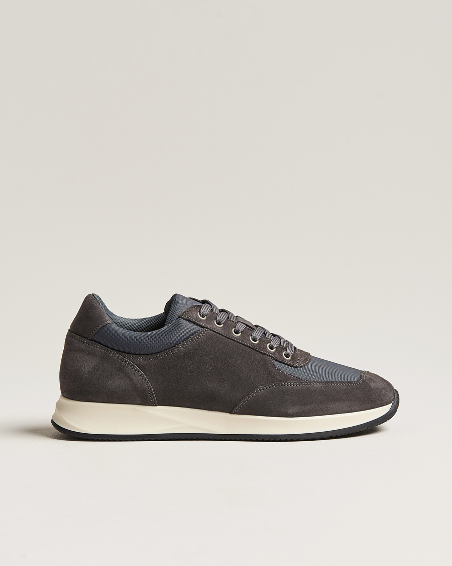 Men | Sneakers | Myrqvist | Stensund Running Sneaker Dark Grey Suede